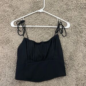 Abercrombie black tank